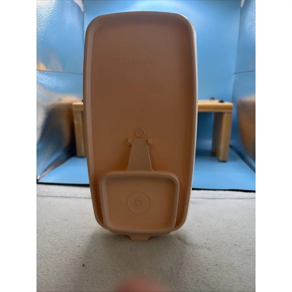 Vintage Tupperware Large Cereal Keeper With Flip Lid Pink Color #1588-7